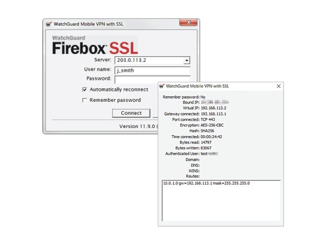 WatchGuard Mobile VPN with SSL